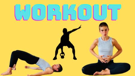 121- Abdominals muscles & buttocks workout (GREAT)
